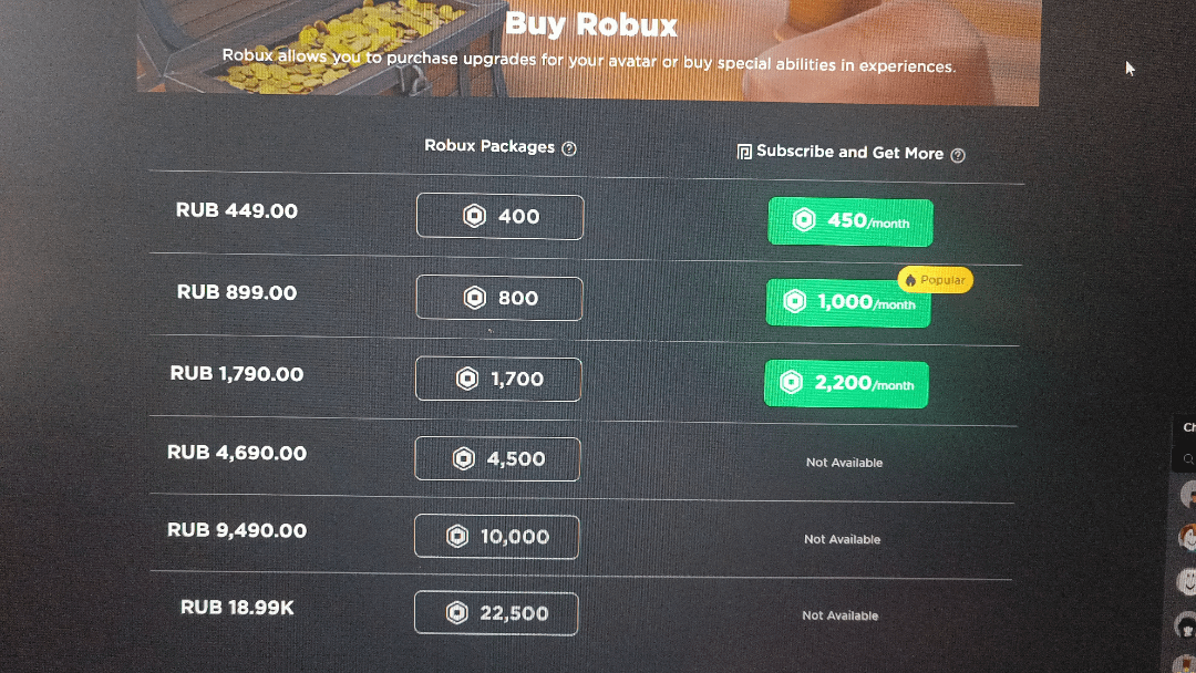 us dollar to robux