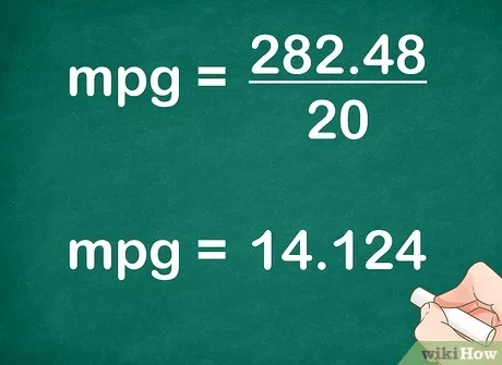 20 mpg to l/100km