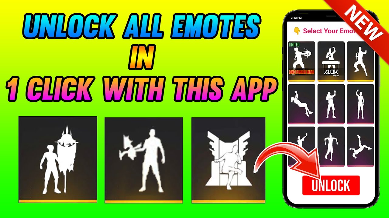 free fire free emotes app