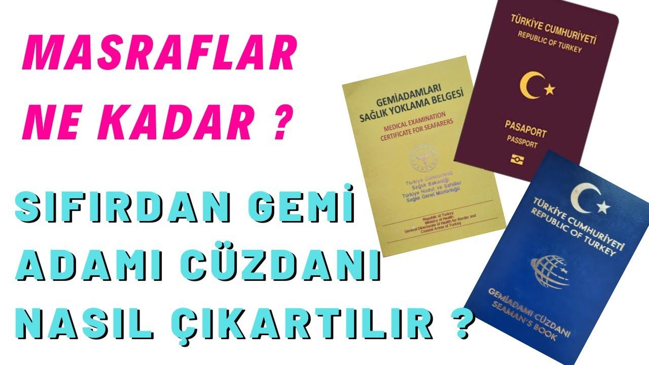 gemi adamı cüzdanı ücreti