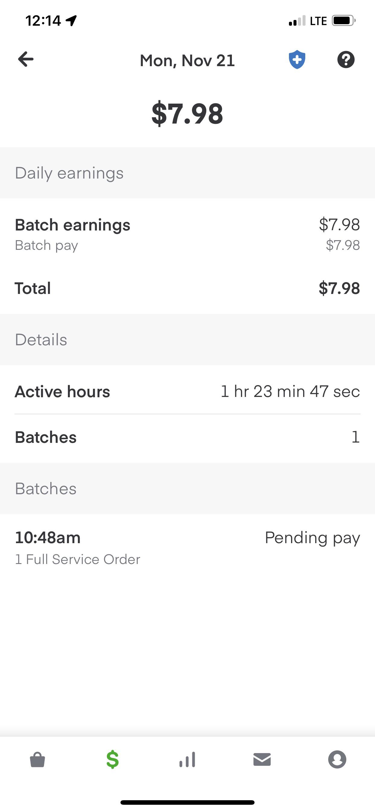 when is payday for instacart