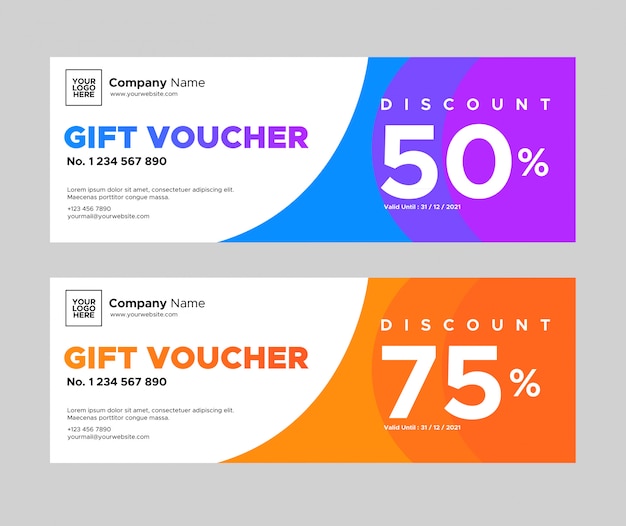 coupon psd template free