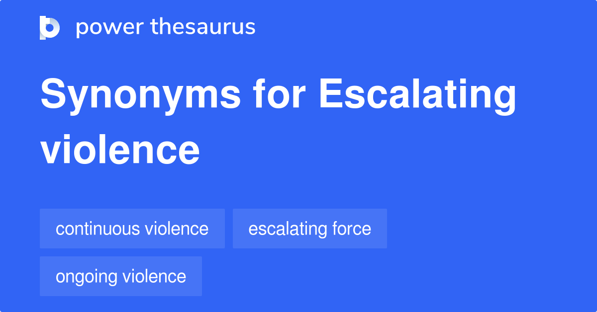 escalated thesaurus