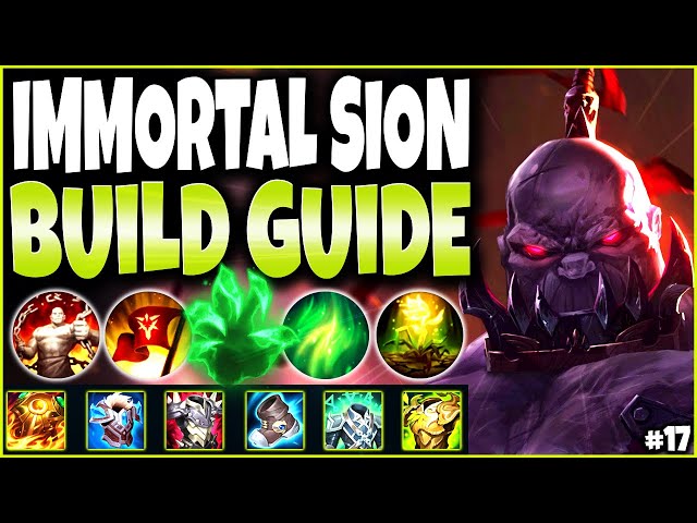 lol sion build