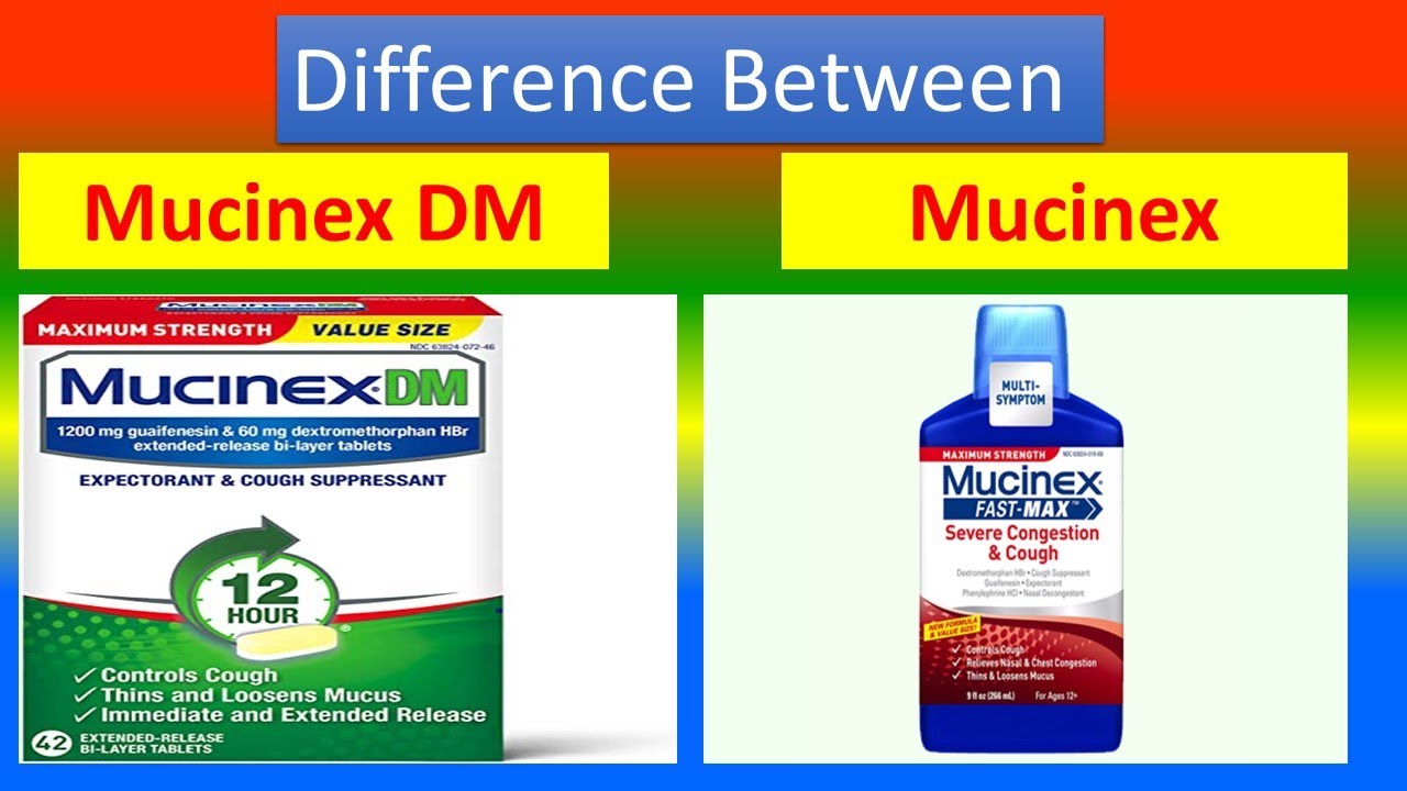 mucinex vs mucinex dm