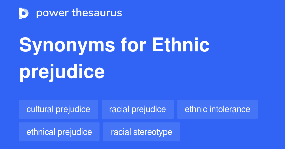 synonyms of ethnicity