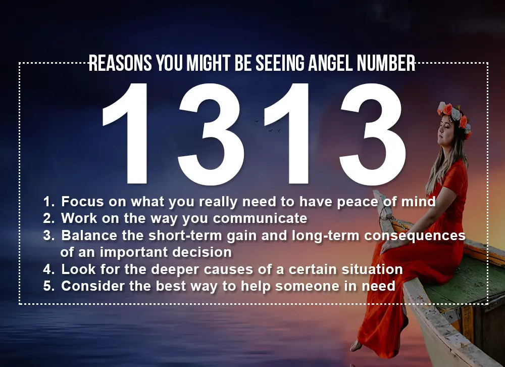 1313 angel number meaning