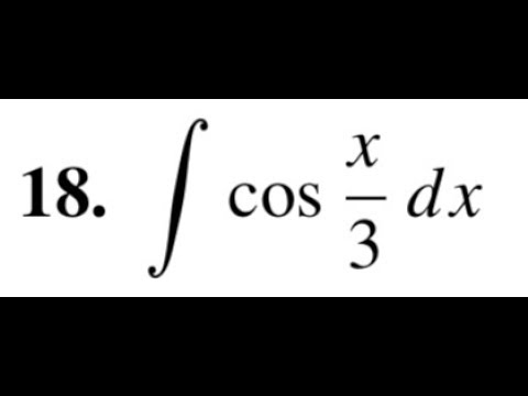 integral of cos x 3