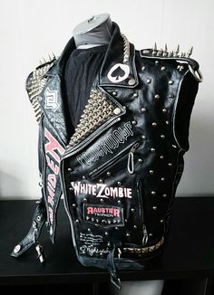 how to make a punk jacket