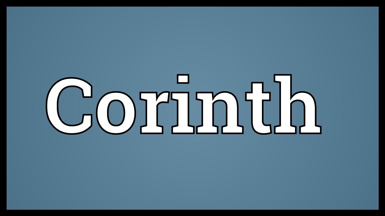 corinthian meaning in hindi