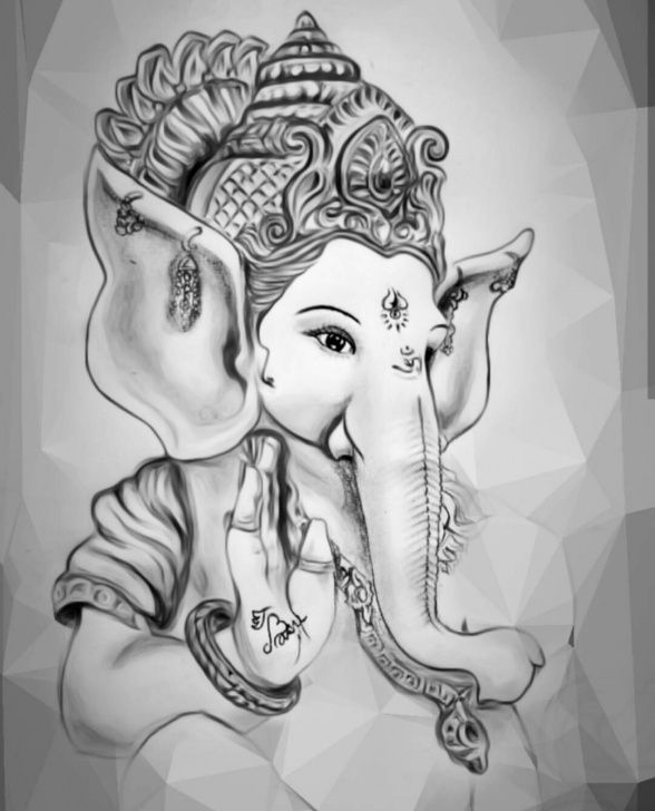 ganpati sketch