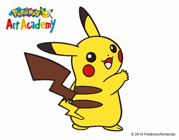 pikachu dibujo animado