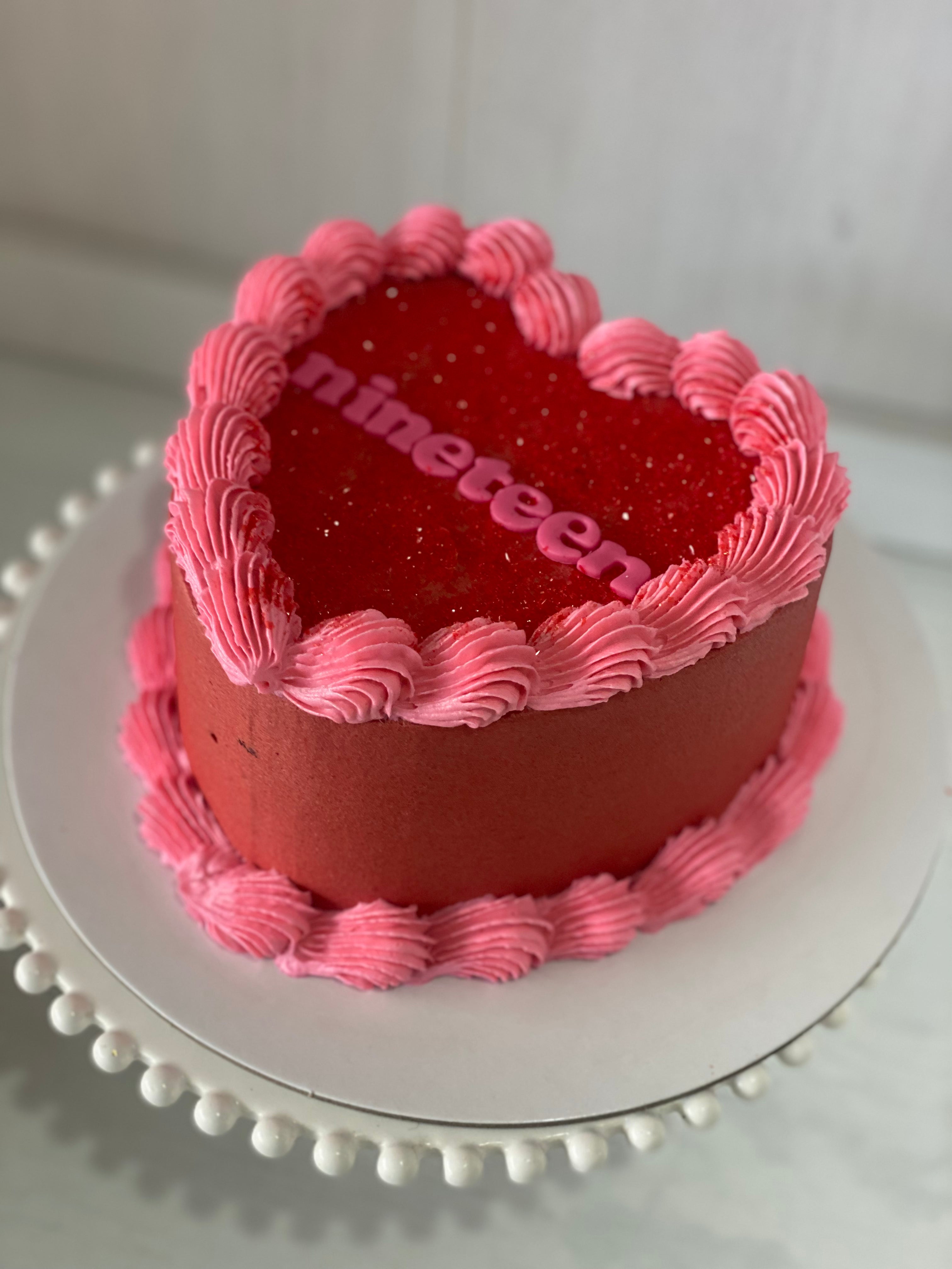 vintage heart cakes sydney