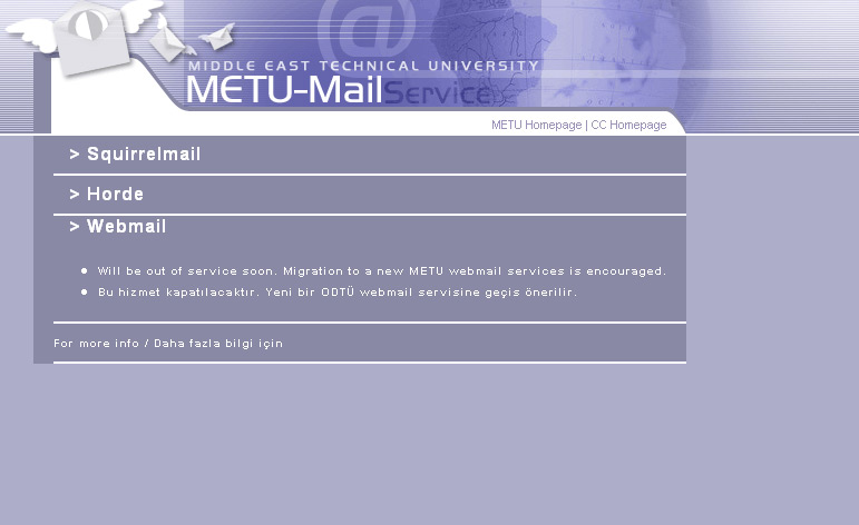 metu mail