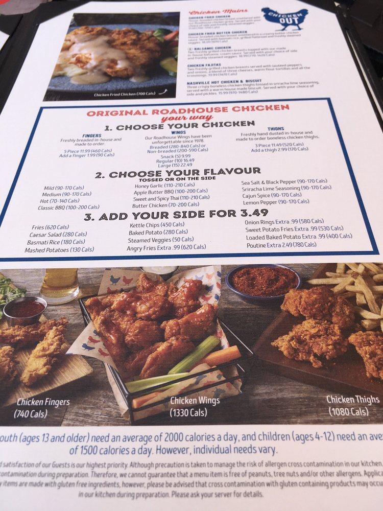 kelseys original roadhouse menu