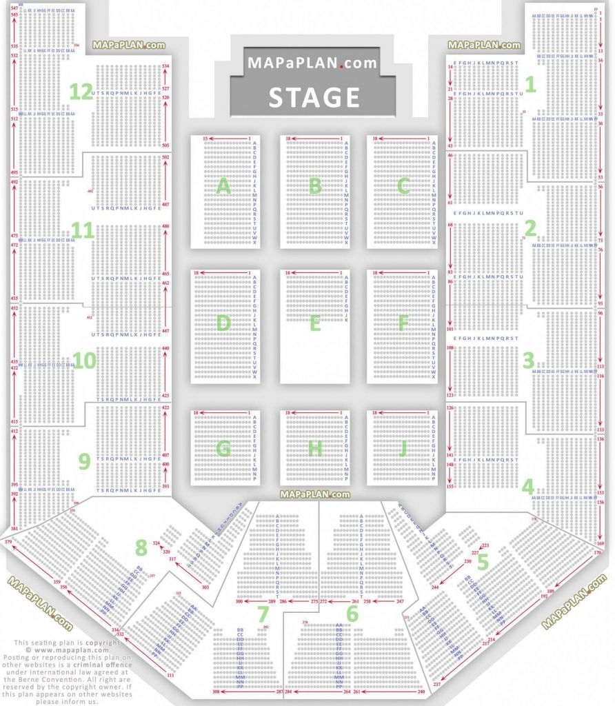 hydro seating map