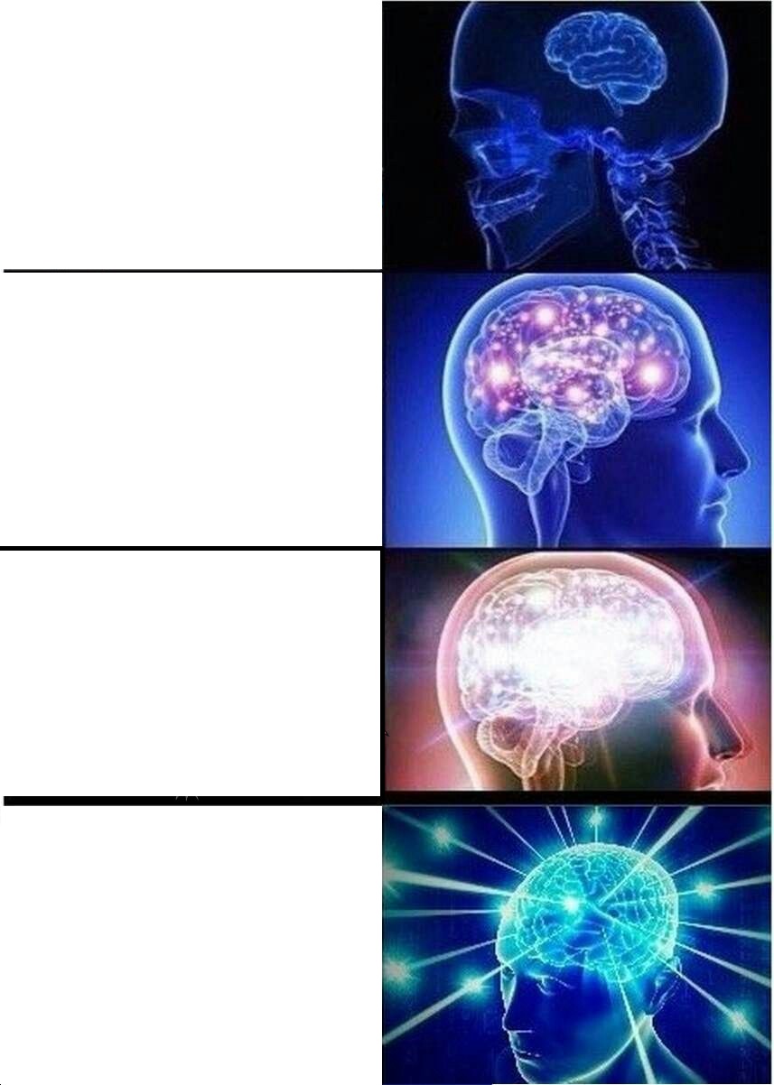 big brain meme template