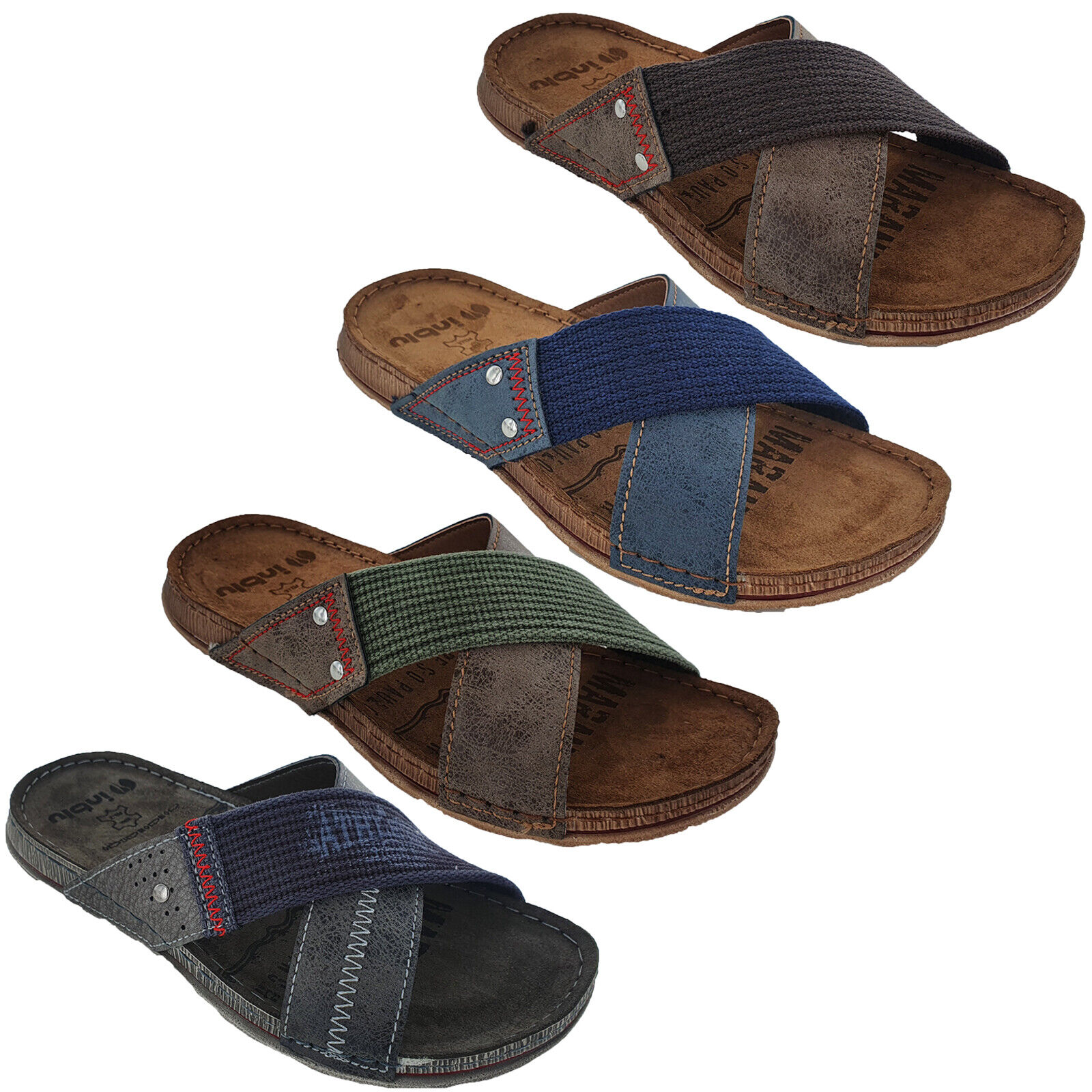 inblu mens sandals