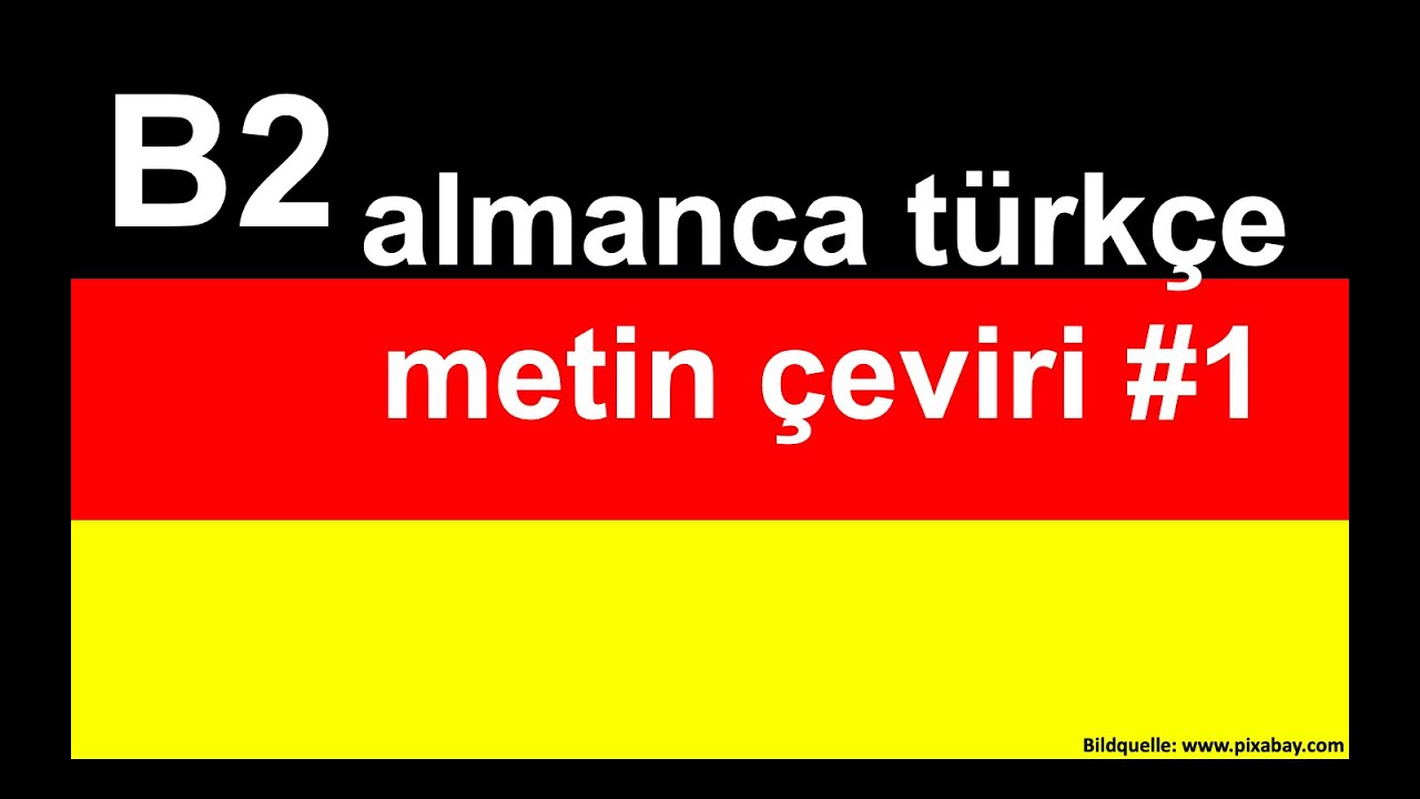 almanca çeviri