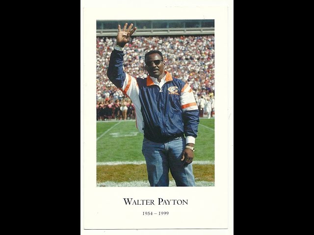 walter payton funeral