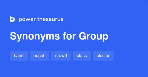 group synonym