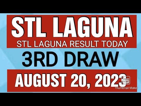 stl result august 20 2023