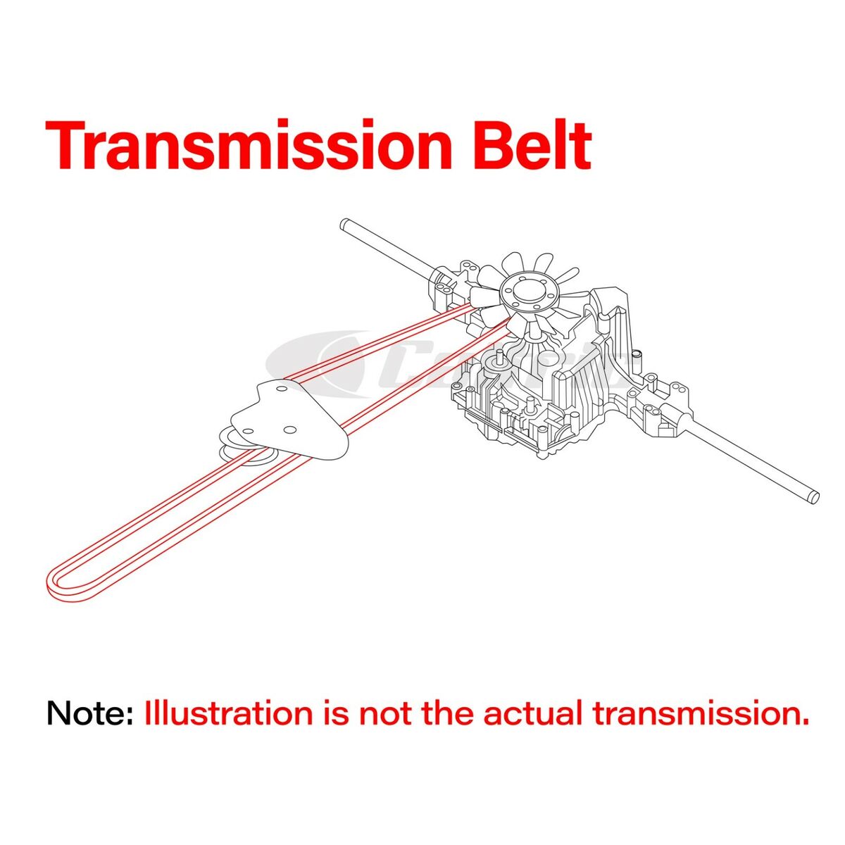 x320 belt diagram