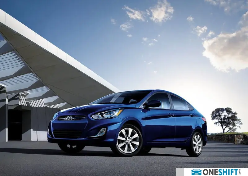 hyundai accent blue