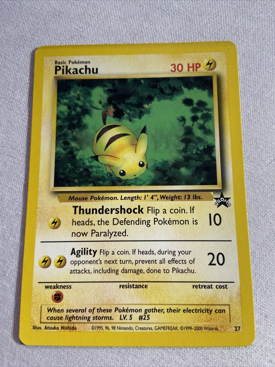 pikachu promo 27