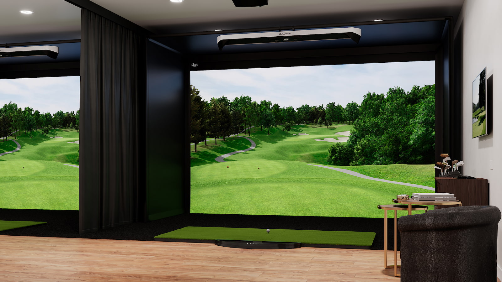 golf curtains