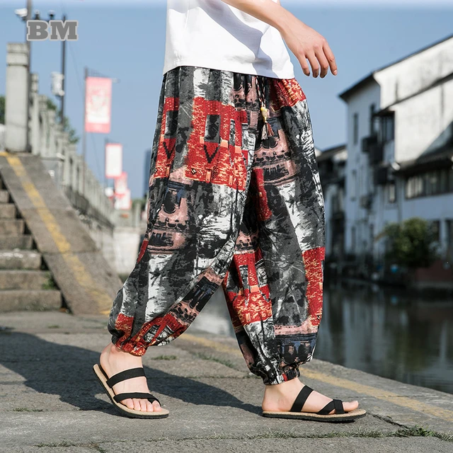 baggy thai pants