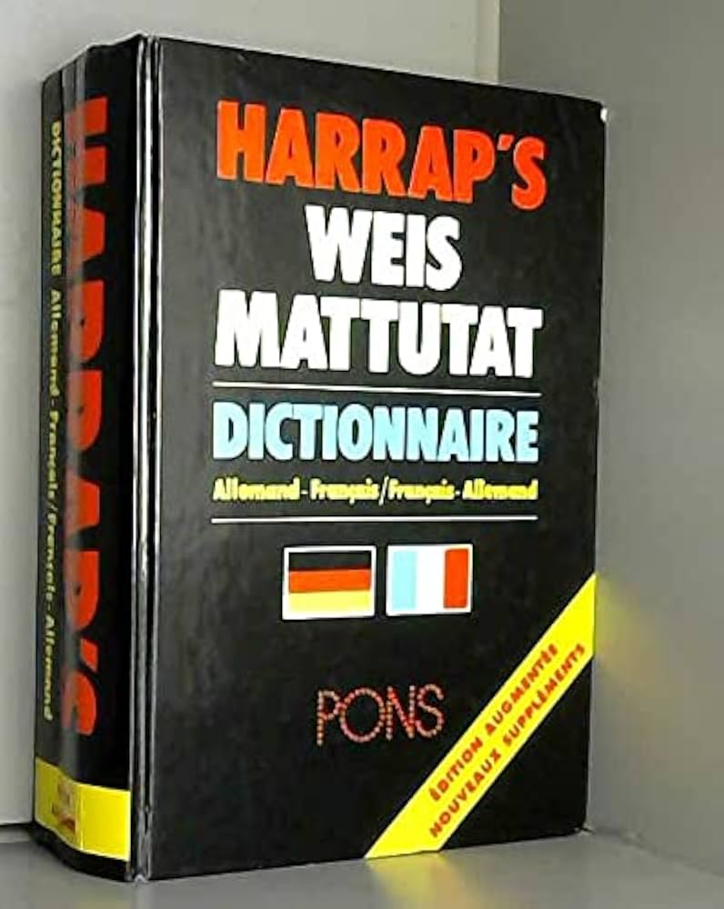 dictionnaire allemand pons