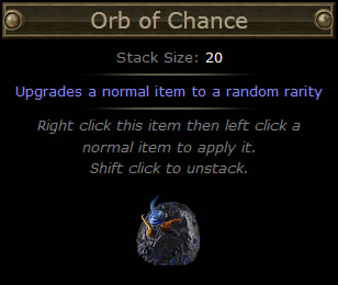 poe orb of chance