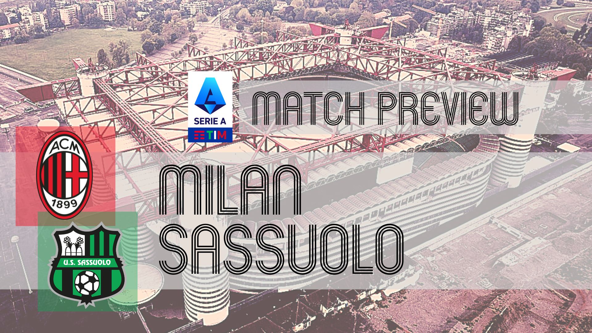 a.c. milan vs sassuolo lineups