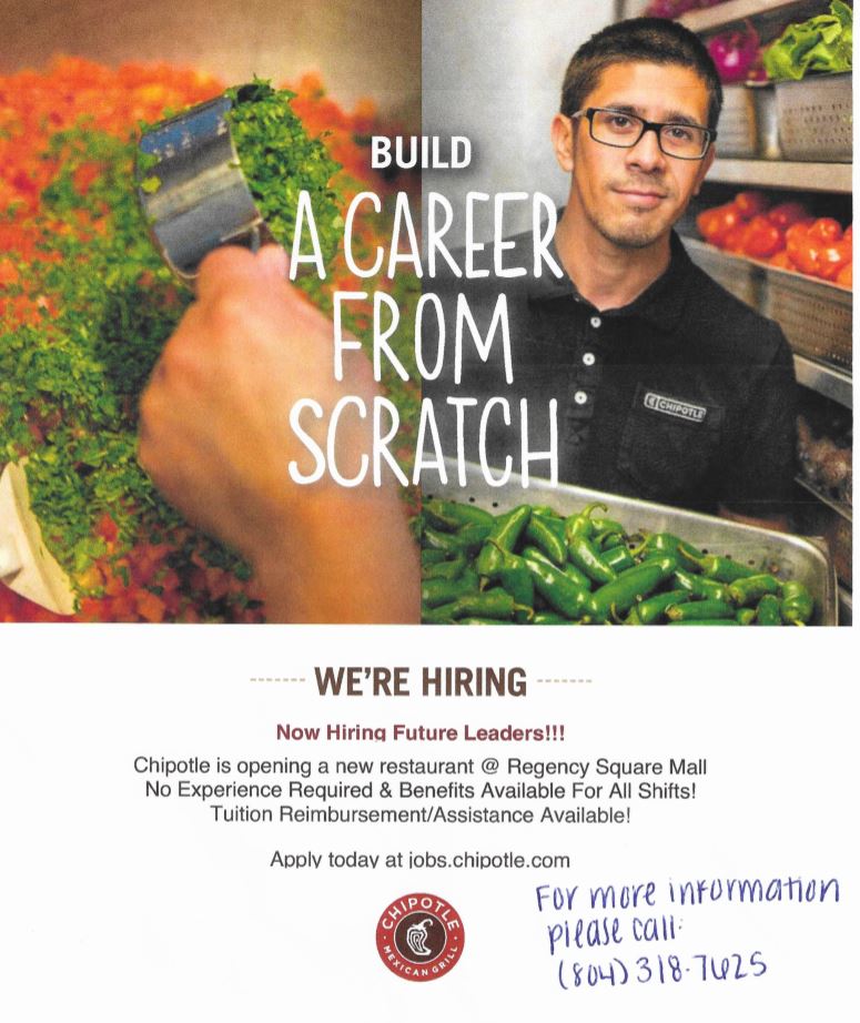 chipotle hiring