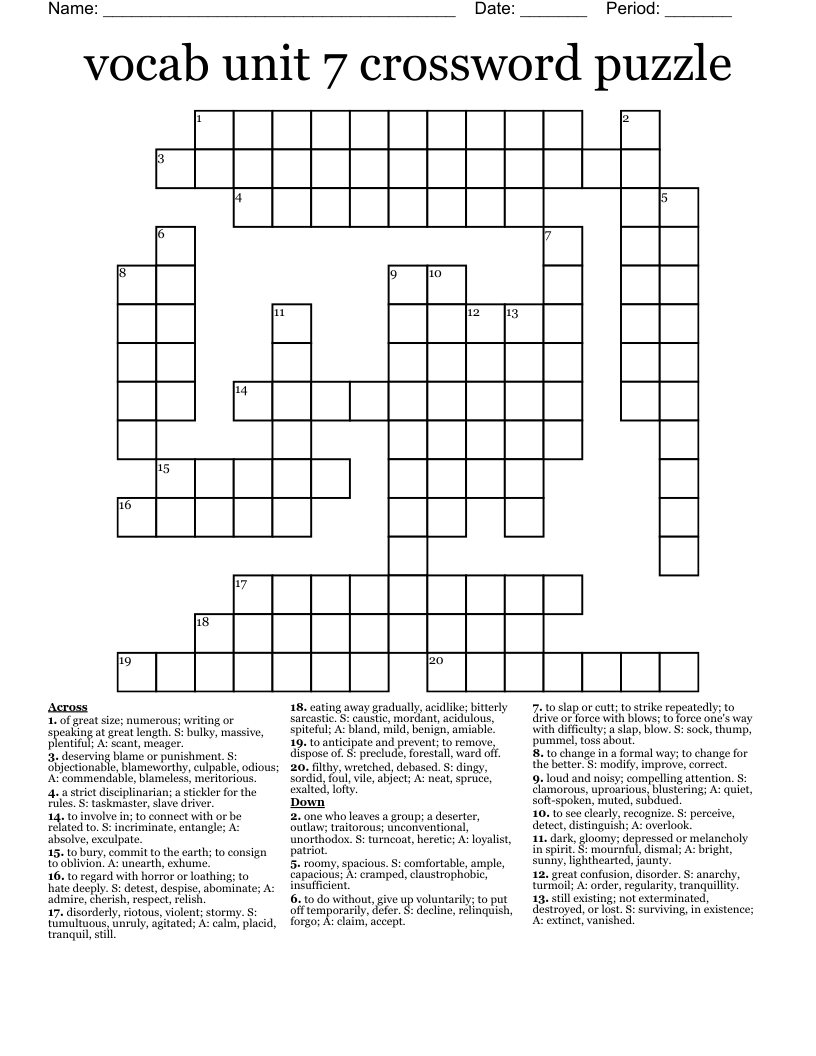 importune crossword clue 7 letters