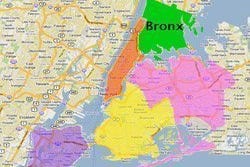 where is the bronx located in new york