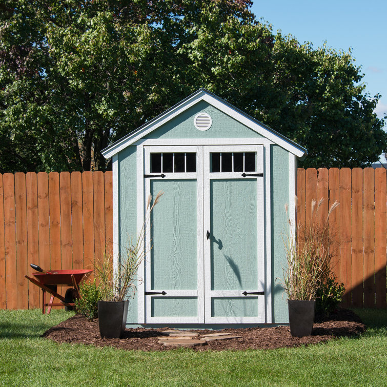 6 x 8 wood storage shed