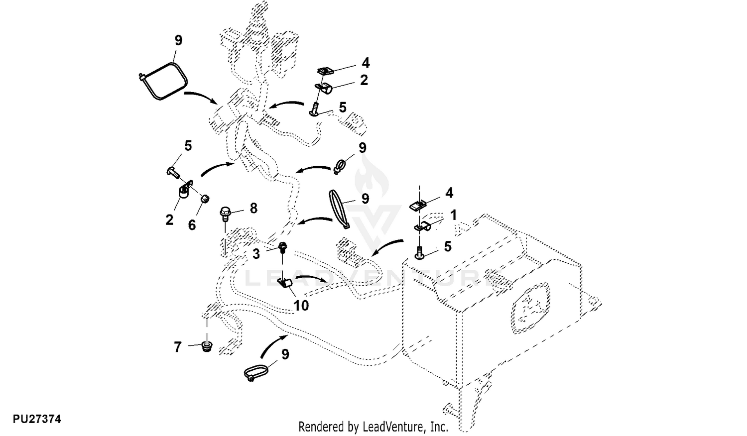 john deere 652r parts diagram