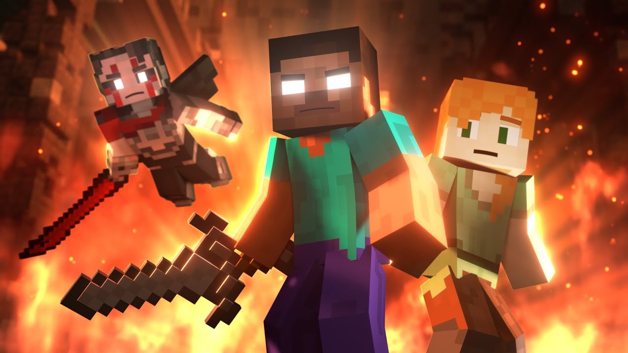 minecraft animation