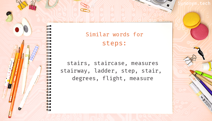 synonym for steps