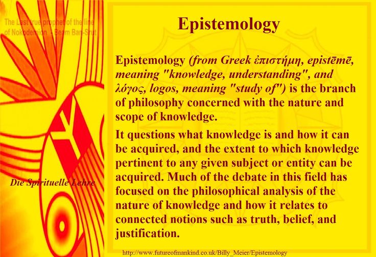 epistemology meaning in malayalam