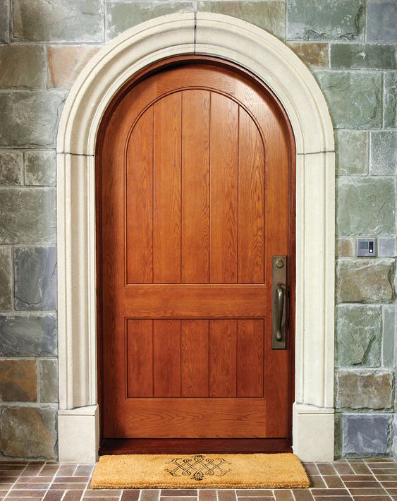 main door design round shape