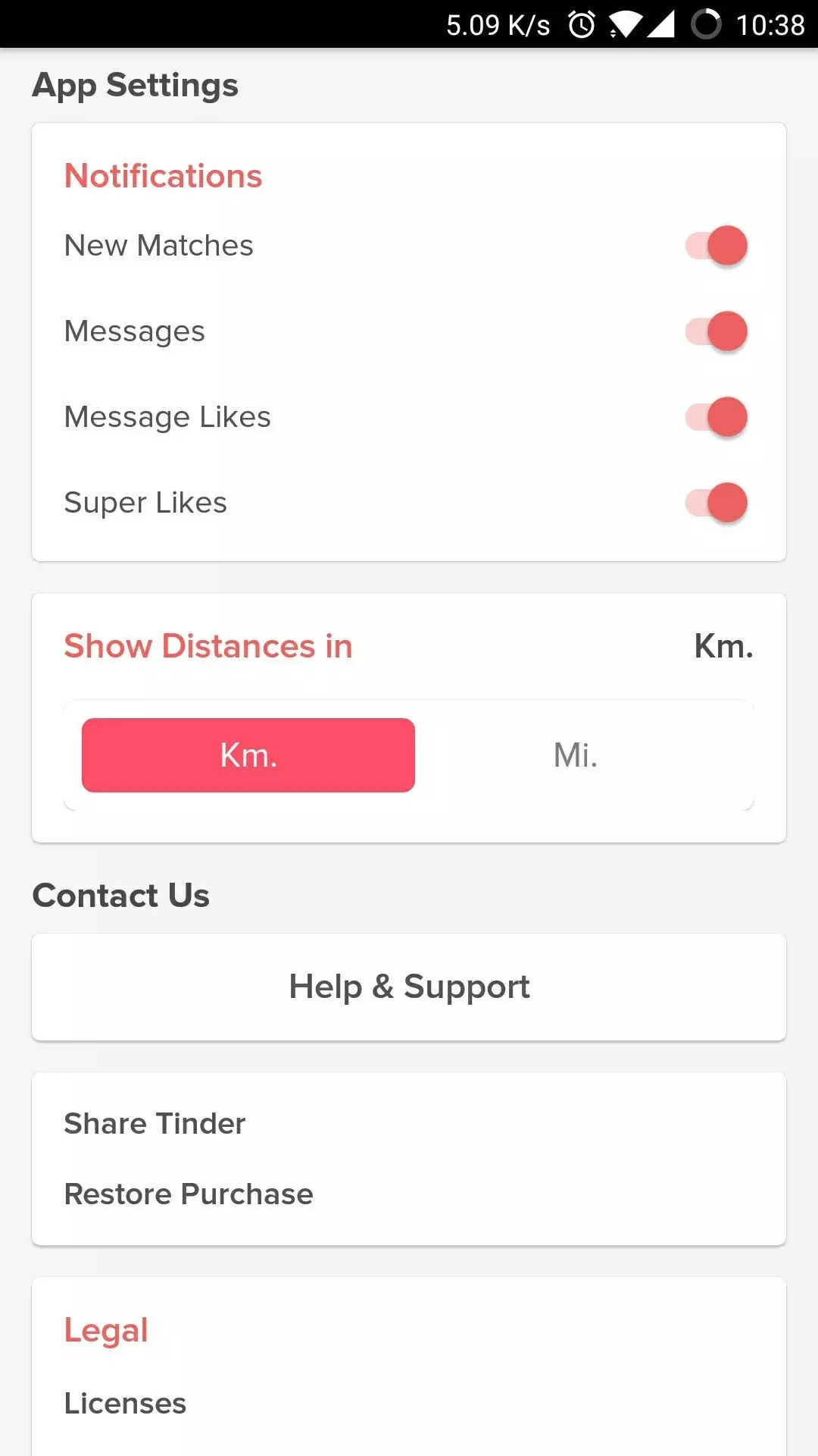 tinder app notification sound