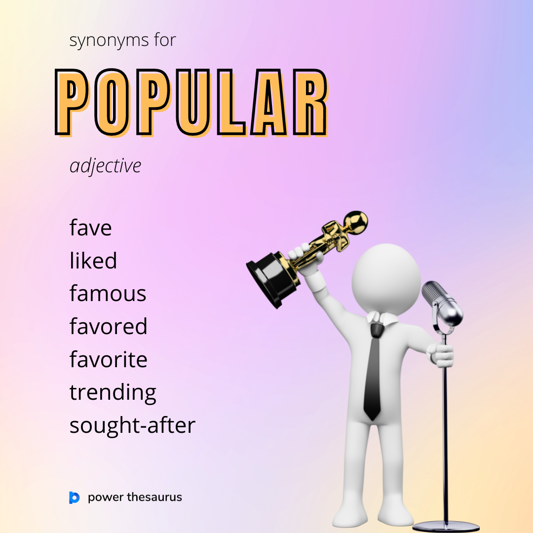 popular synonym
