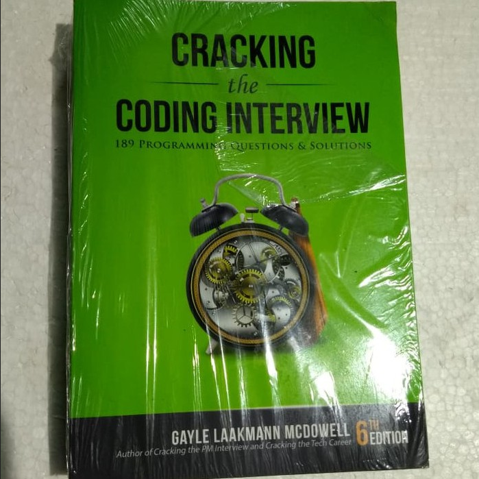 cracking the coding interview book