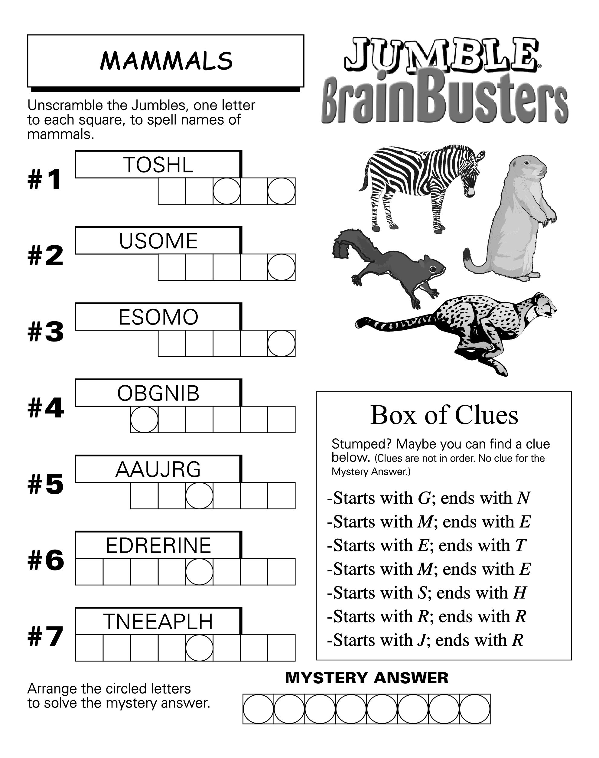 play jumble