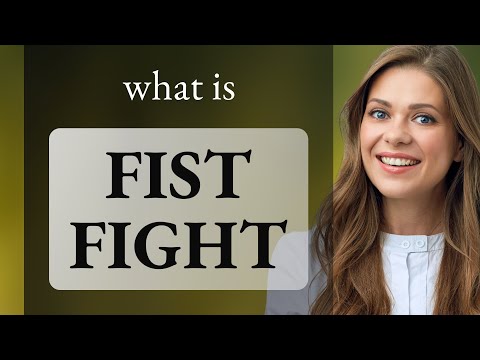 fist fight meaning in hindi