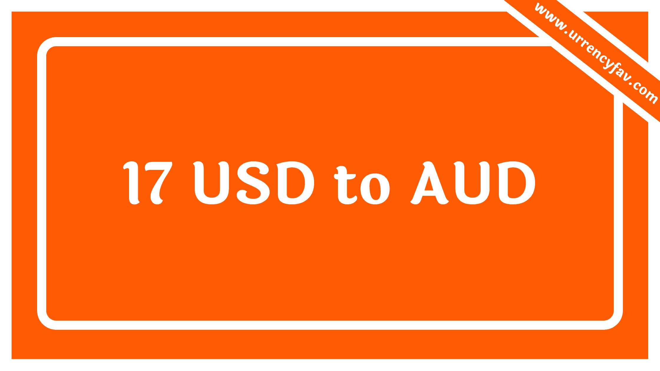 17 usd to aud