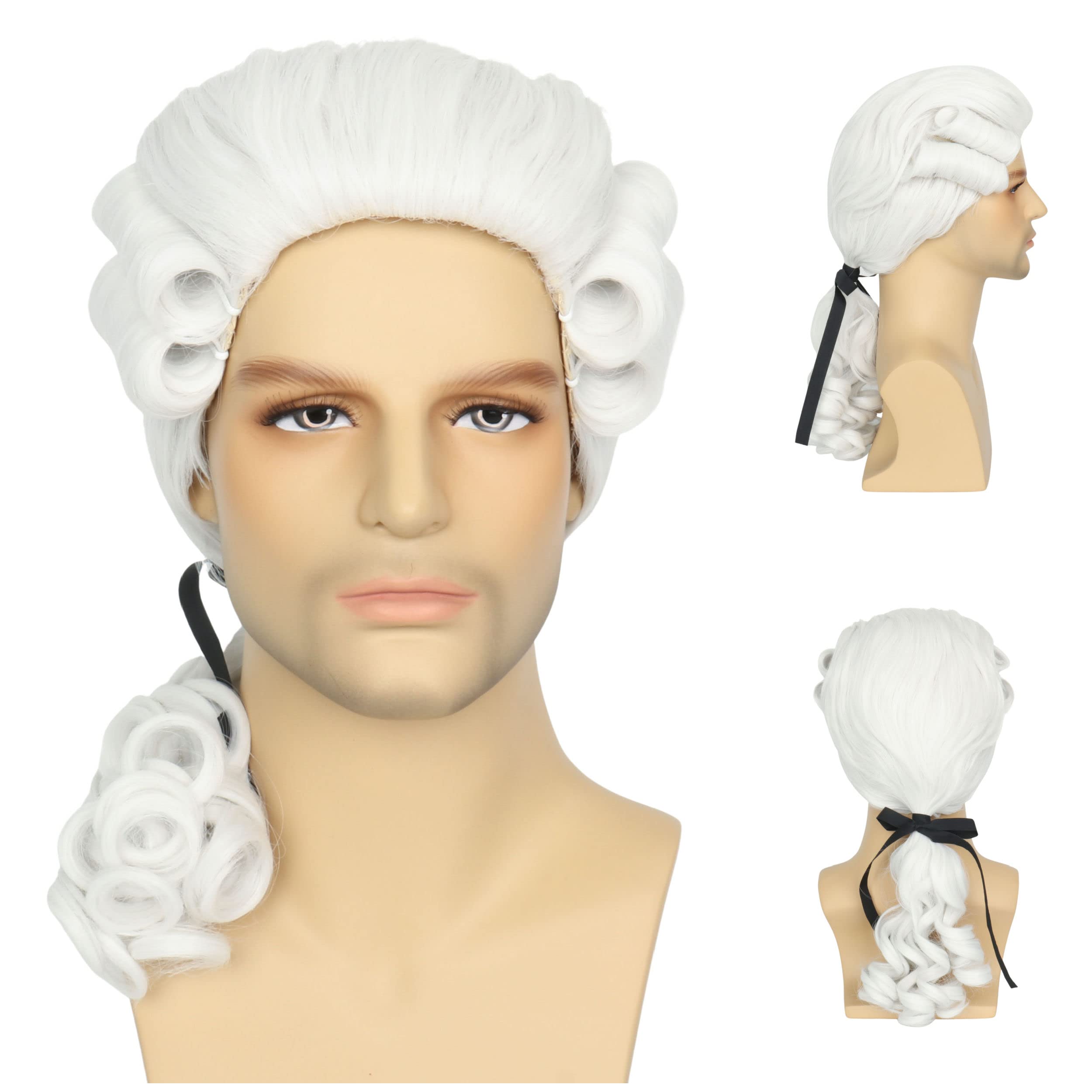 1700s powdered wig